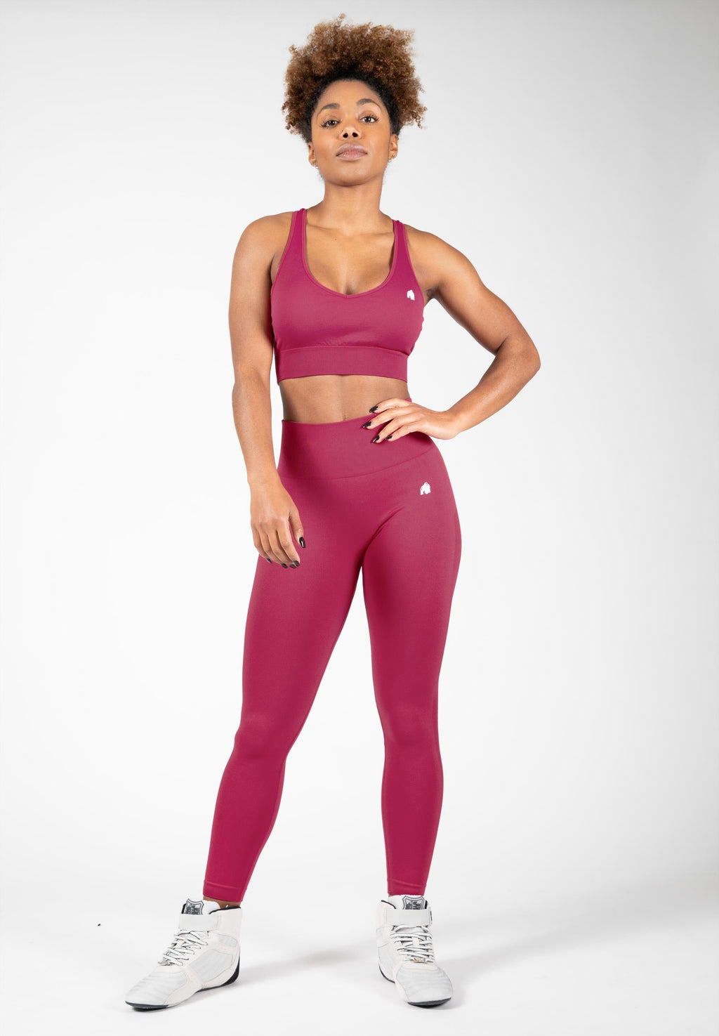 Gorilla Wear Hilton Seamless Legging - Fuchsia