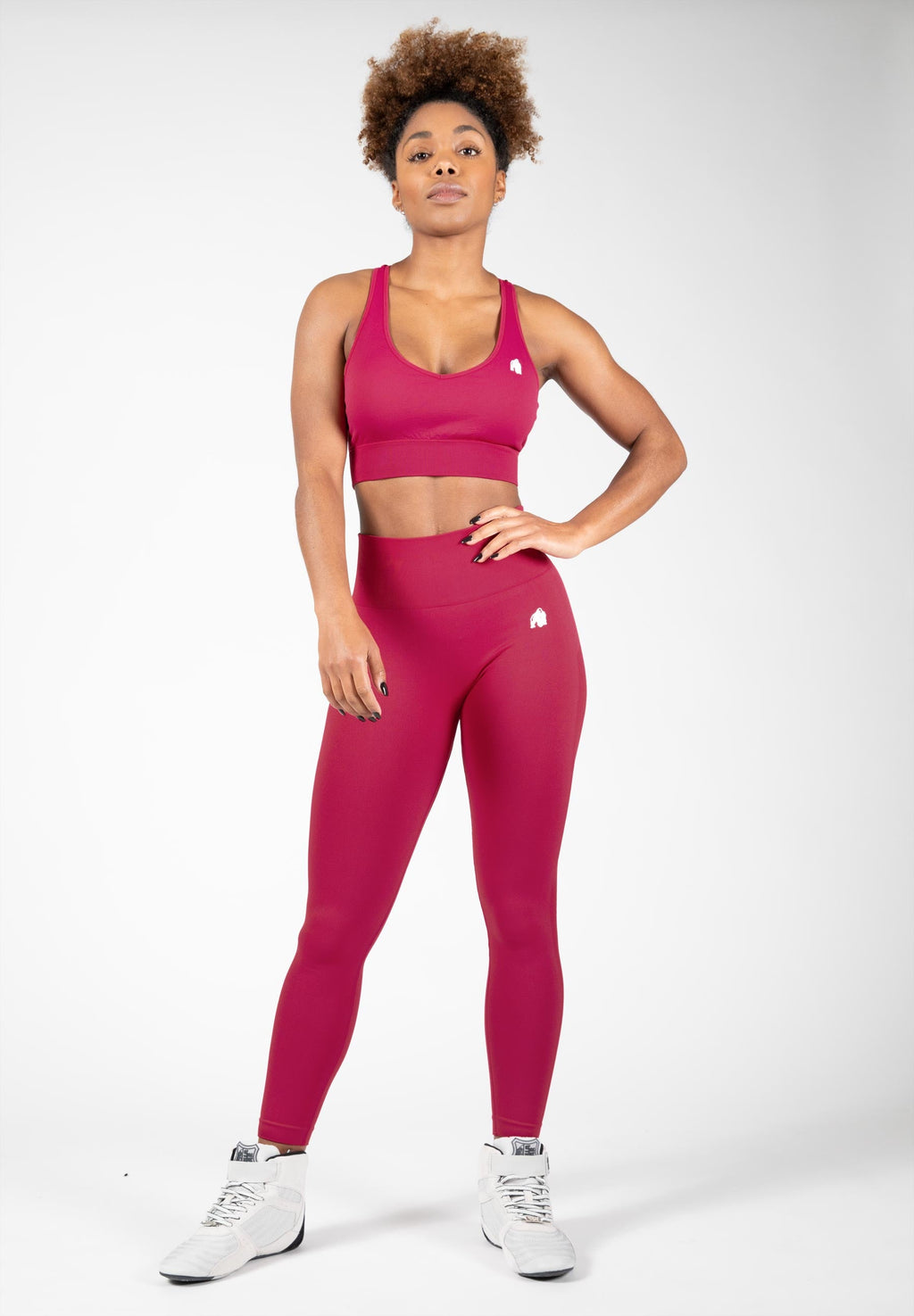 Gorilla Wear Hilton Seamless Sportbeha - Fuchsia