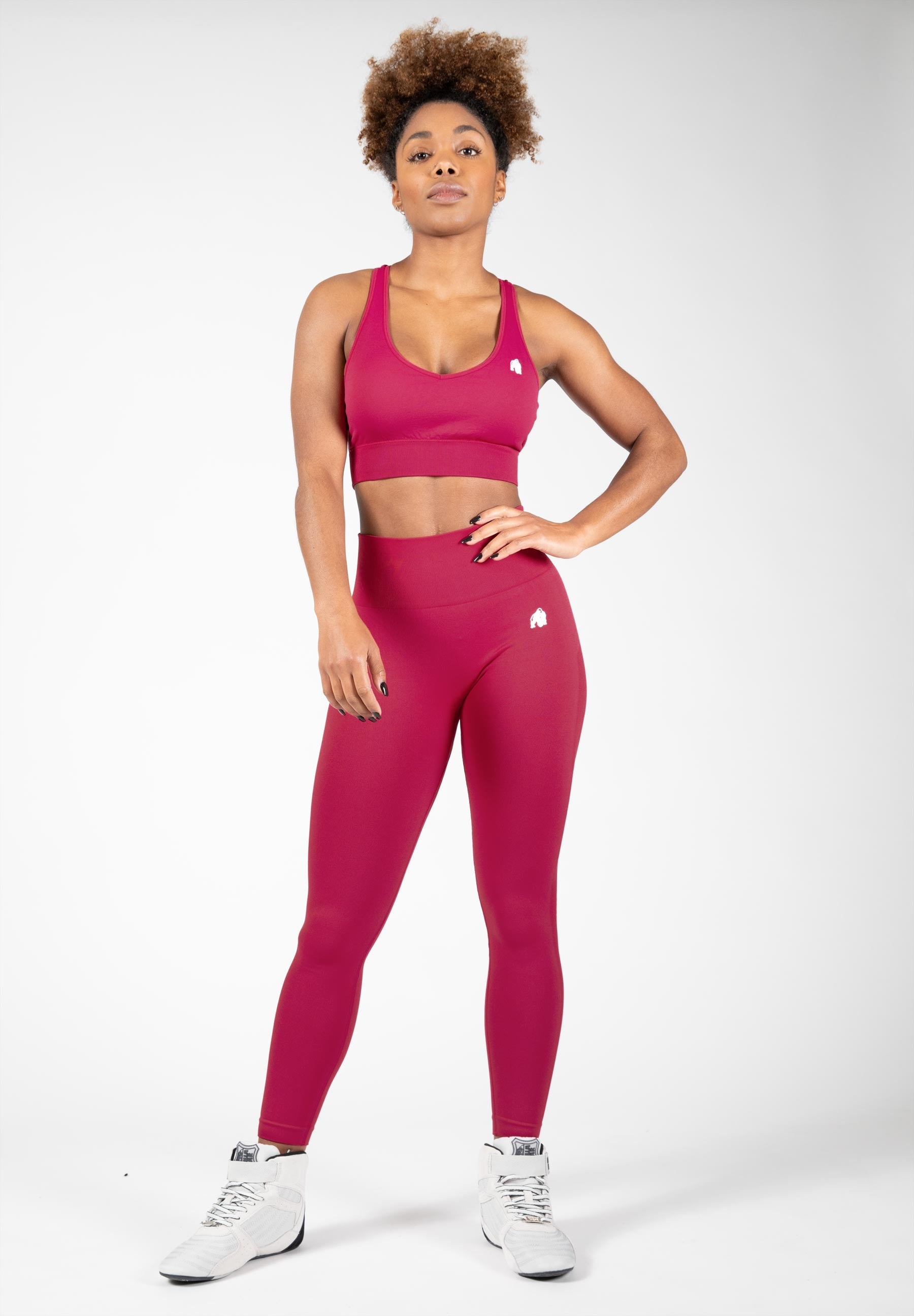 Gorilla Wear Hilton Seamless Sportbeha - Fuchsia