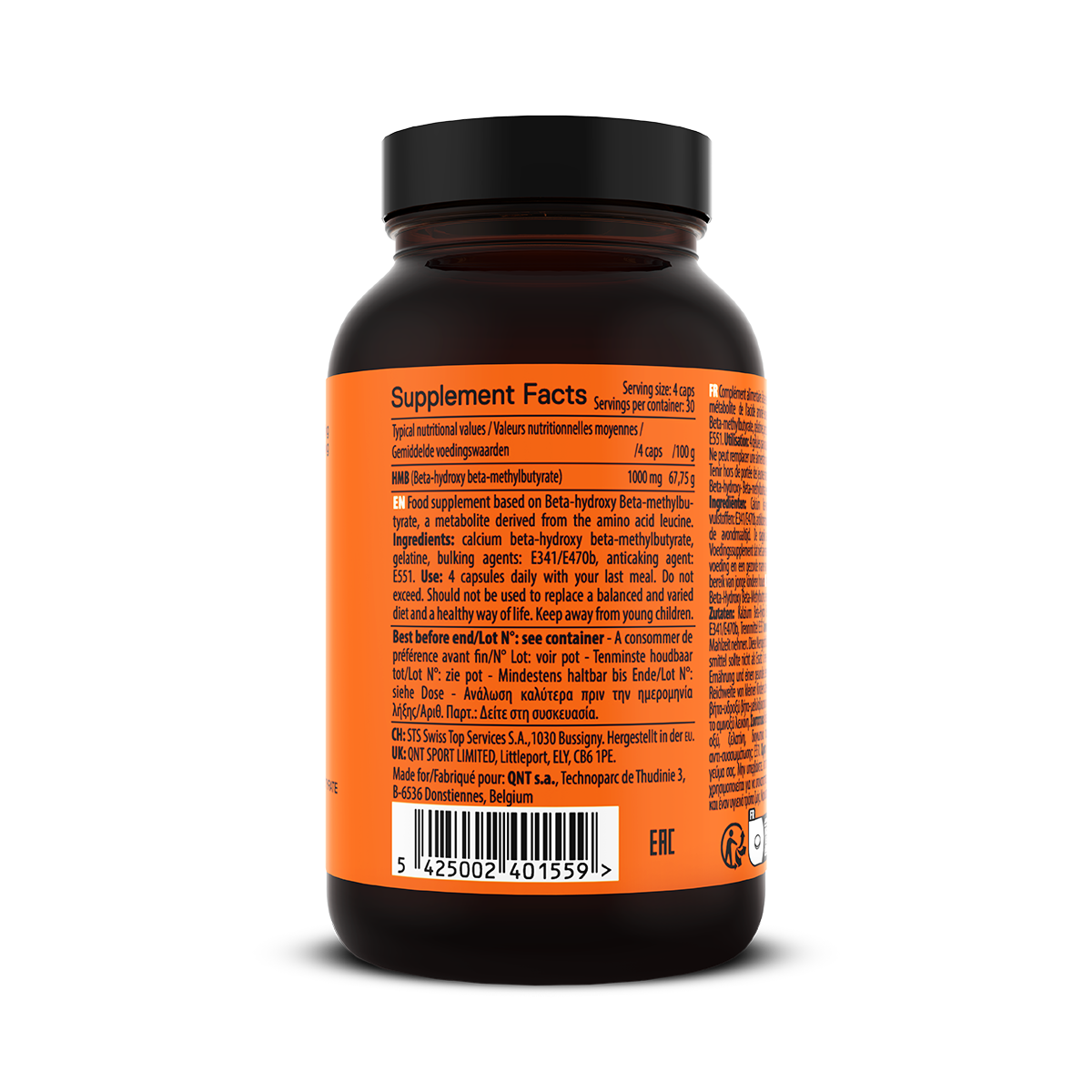 QNT H.M.B. 1000 mg - 120 Capsules