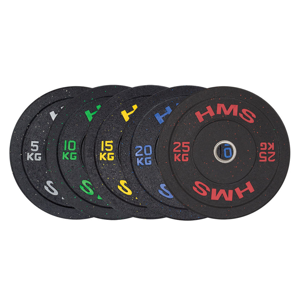 HMS Bumper Plate - Olympische Halterschijf - 10 kg - Groen