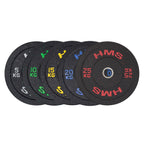 HMS Bumper Plate - Olympische Halterschijf - 10 kg - Groen