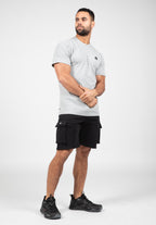 Gorilla Wear Hudson Cargo Sweat Shorts - Zwart