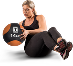 Body-Solid Medicine Ball - Medicijnbal - Blauw - 4,5 kg
