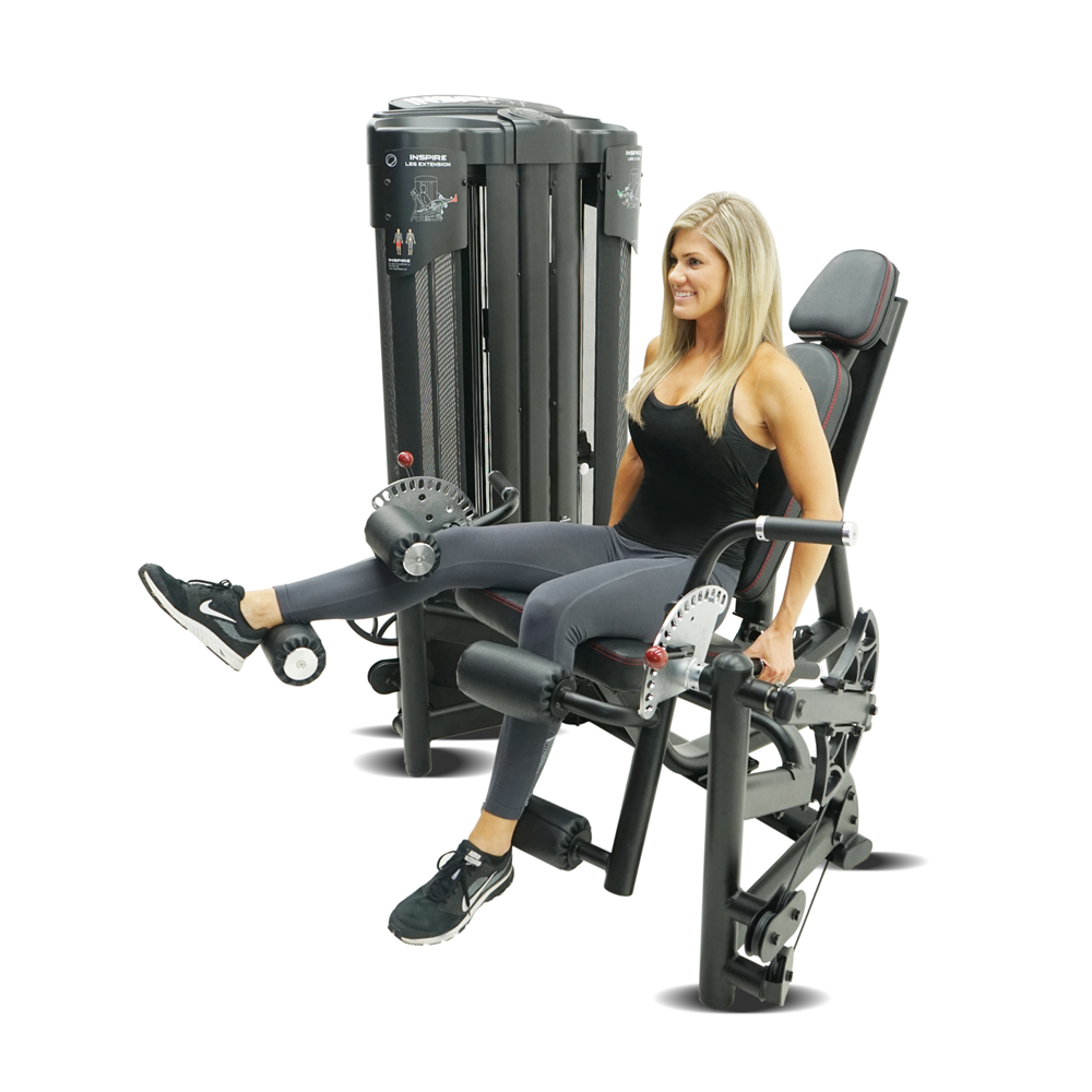 Inspire Maximum DUAL Krachtstation - Seated Leg Extension en Leg Curl