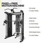 Inspire SF6 Home Gym Functional Trainer with Selectorized Smith Bar