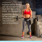 Iron Gym Verstelbare Curlstang Set - 23 kg - Zwart