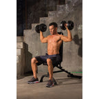 Iron Gym Halterschijven Set - 4 x 5 kg - 25 mm - Zwart