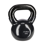 HMS Kettlebell - Gietijzer/Vinyl - 10 kg - Zwart