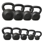 HMS Kettlebell - Gietijzer - 16 kg - Zwart