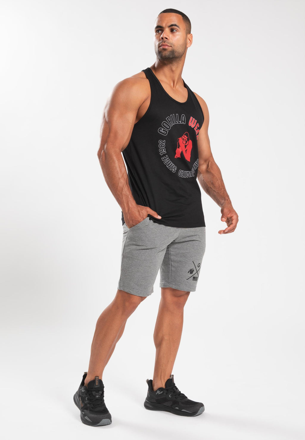 Gorilla Wear Lafayette Tank Top - Zwart