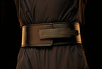 Reeva Lifting Belt van Carbon Leer - RVS Gesp - 13 mm