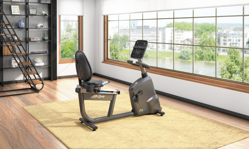 Life Fitness RS3 Track Connect Ligfiets
