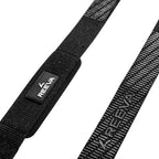 Reeva Lifting Straps met Padding - Zwart