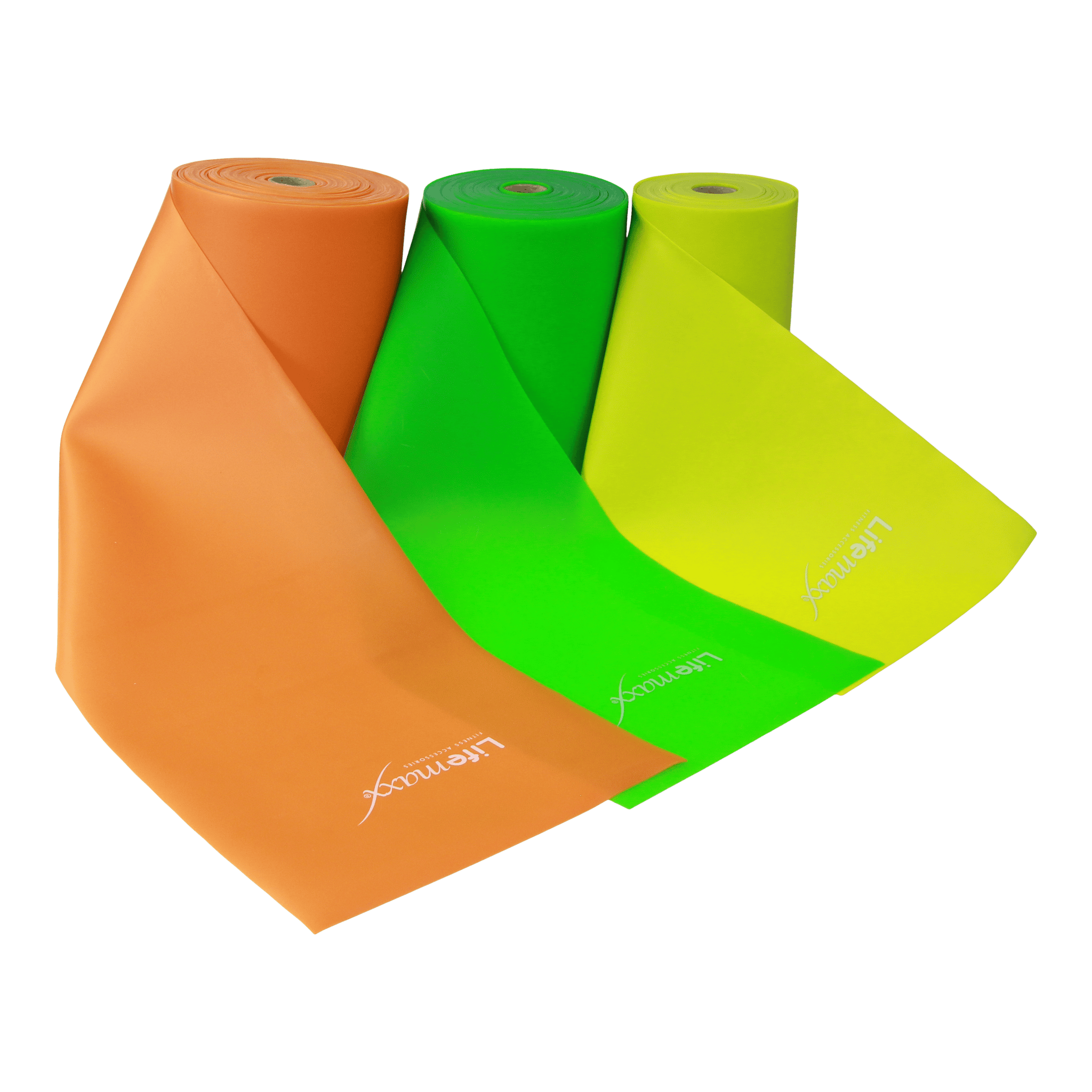 Lifemaxx Flex Band - Sterk - 12 meter - Oranje