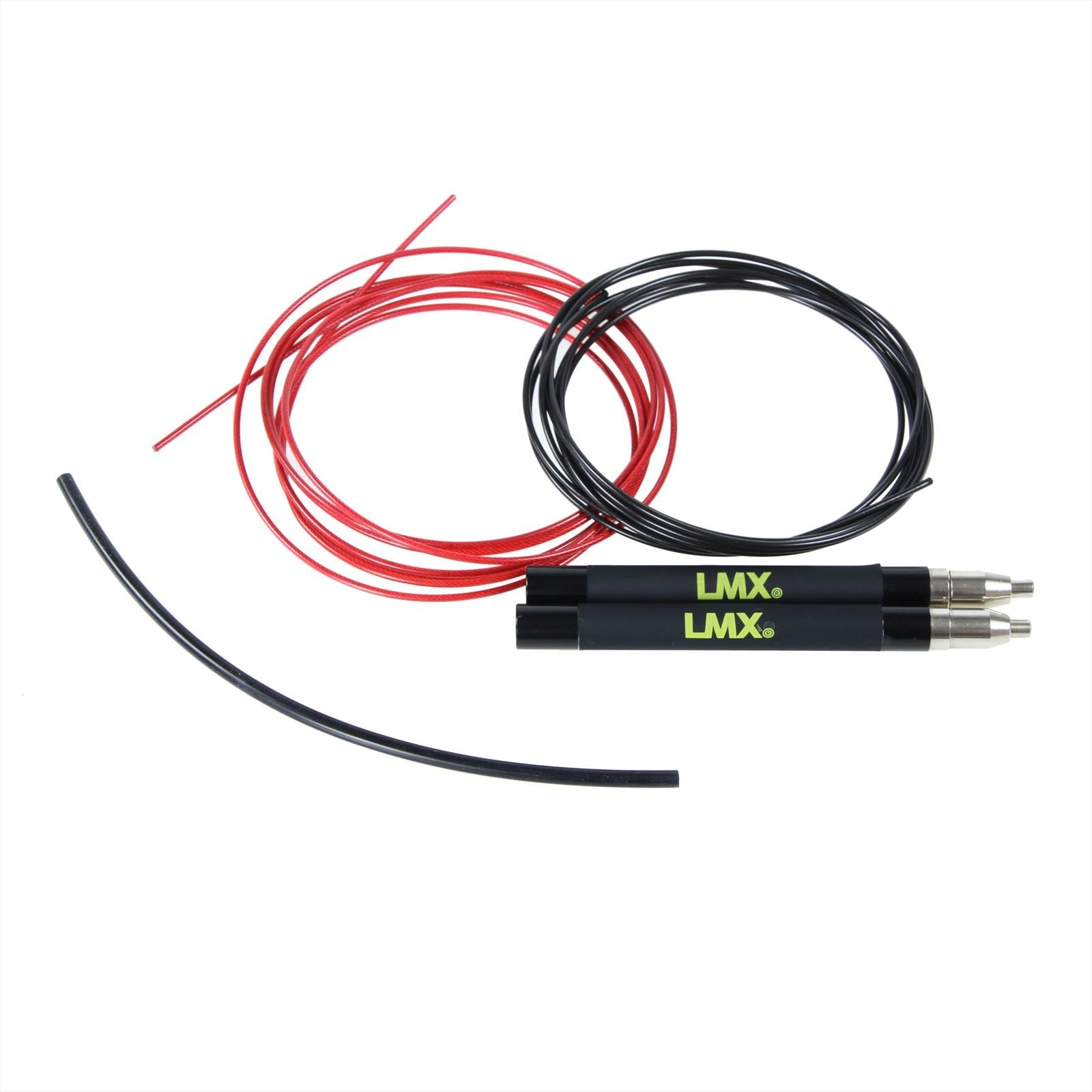 Lifemaxx LMX Speed Rope Pro - Zwart/Rood