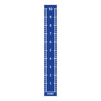 Lifemaxx Sprinttrack - Kunstgras - 1,5 x 11 m - Blauw