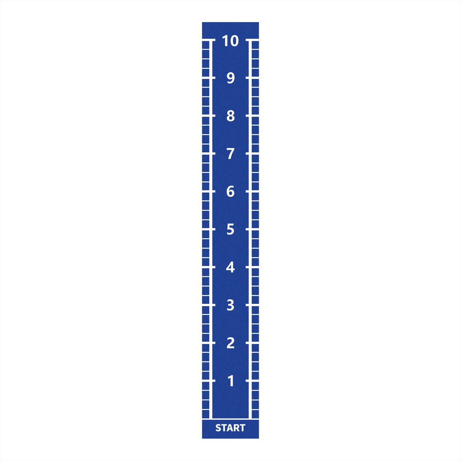 Lifemaxx Sprinttrack - Kunstgras - 1,5 x 11 m - Blauw