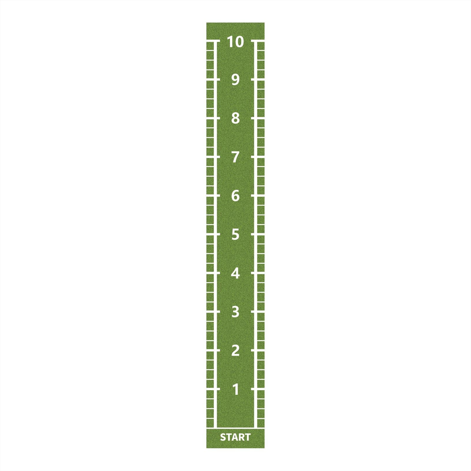 Lifemaxx Sprinttrack - Kunstgras - 1,5 x 11 m - Groen