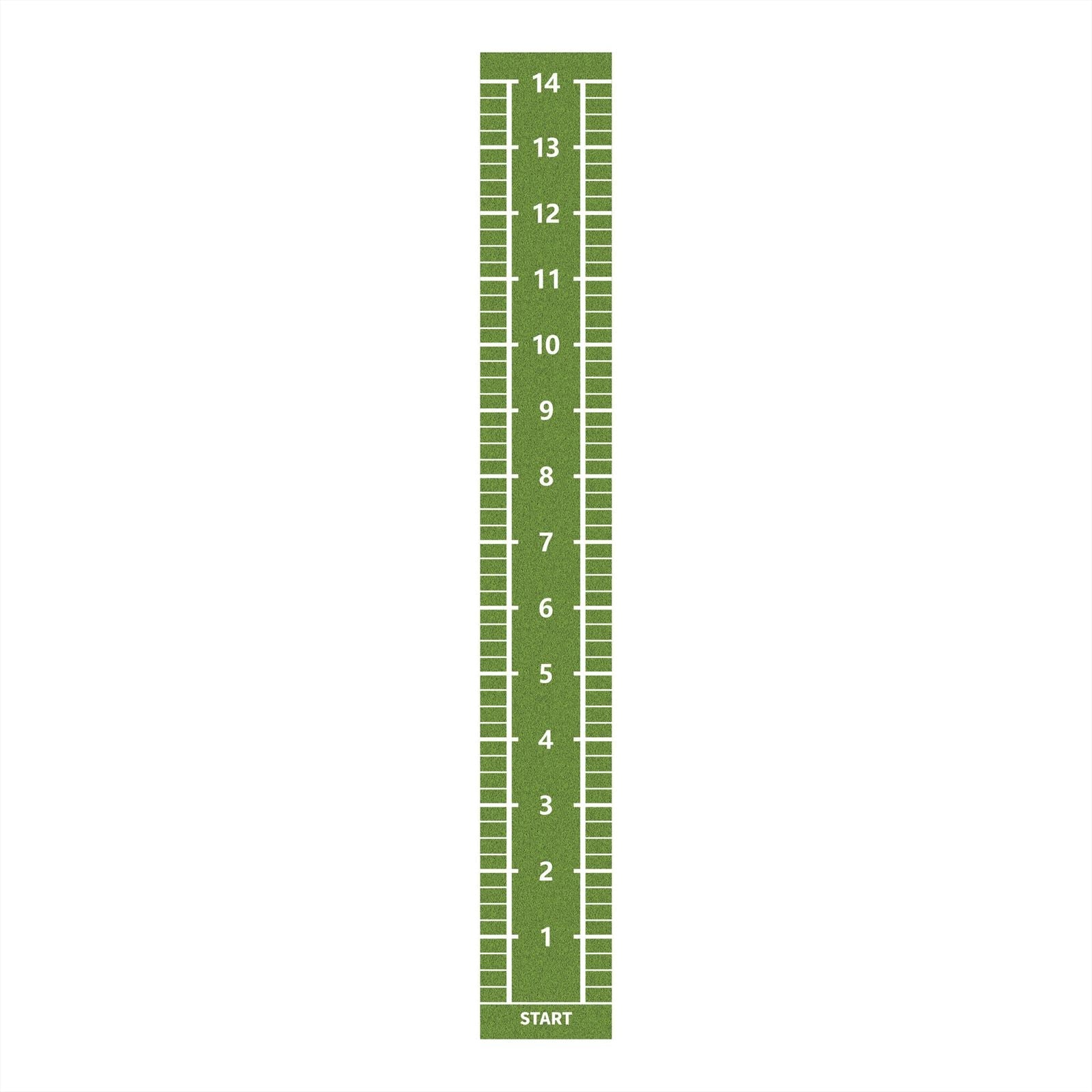 Lifemaxx Sprinttrack - Kunstgras - 2 x 15 m - Groen