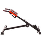 HMS Verstelbare Hyperextension - Zwart/Rood