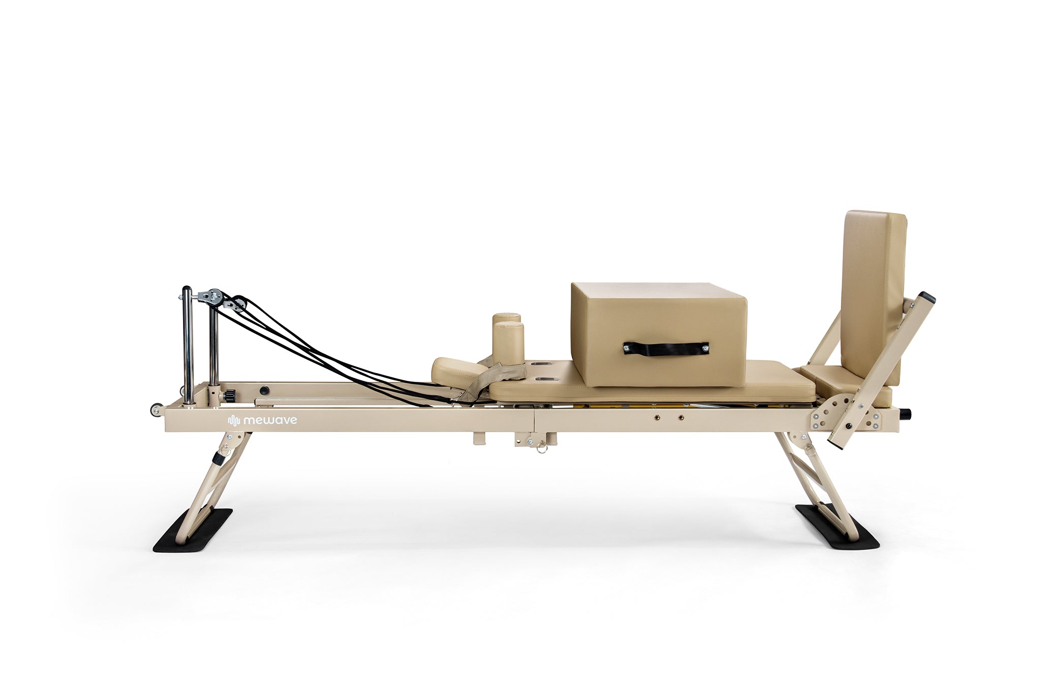 Mewave Pilates Box voor Reformer Pro - Beige