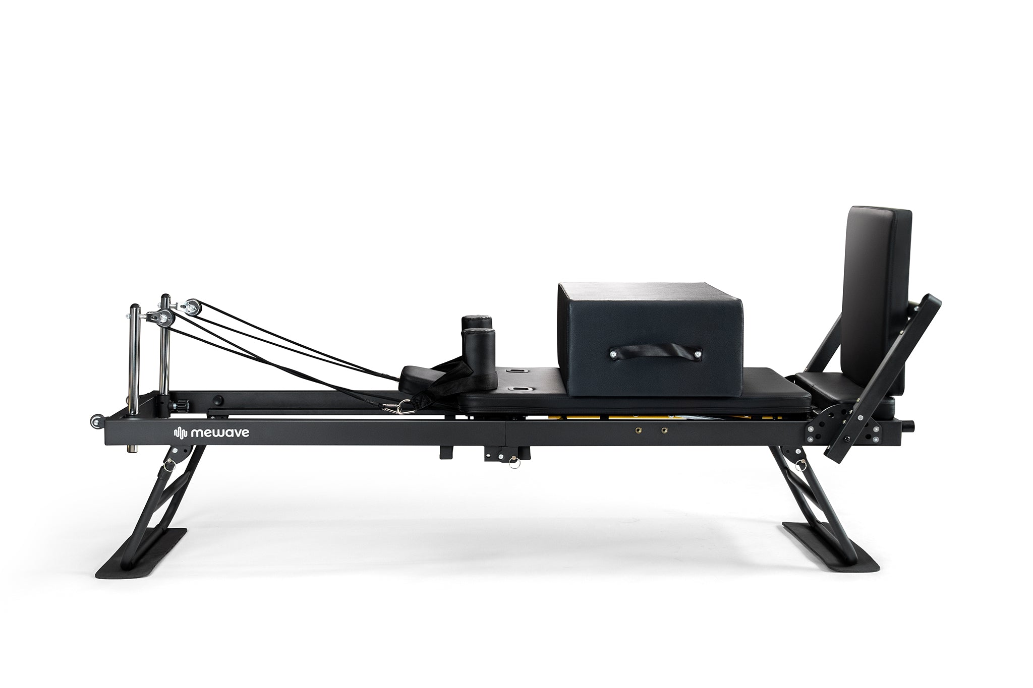 Mewave Pilates Box voor Reformer Pro - Zwart