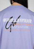 Gorilla Wear Medina Oversized T-shirt - Lila