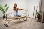 Mewave Pilates Reformer Pro Complete Set - Beige