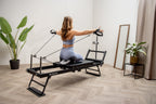 Mewave Pilates Reformer Pro Complete Set - Zwart