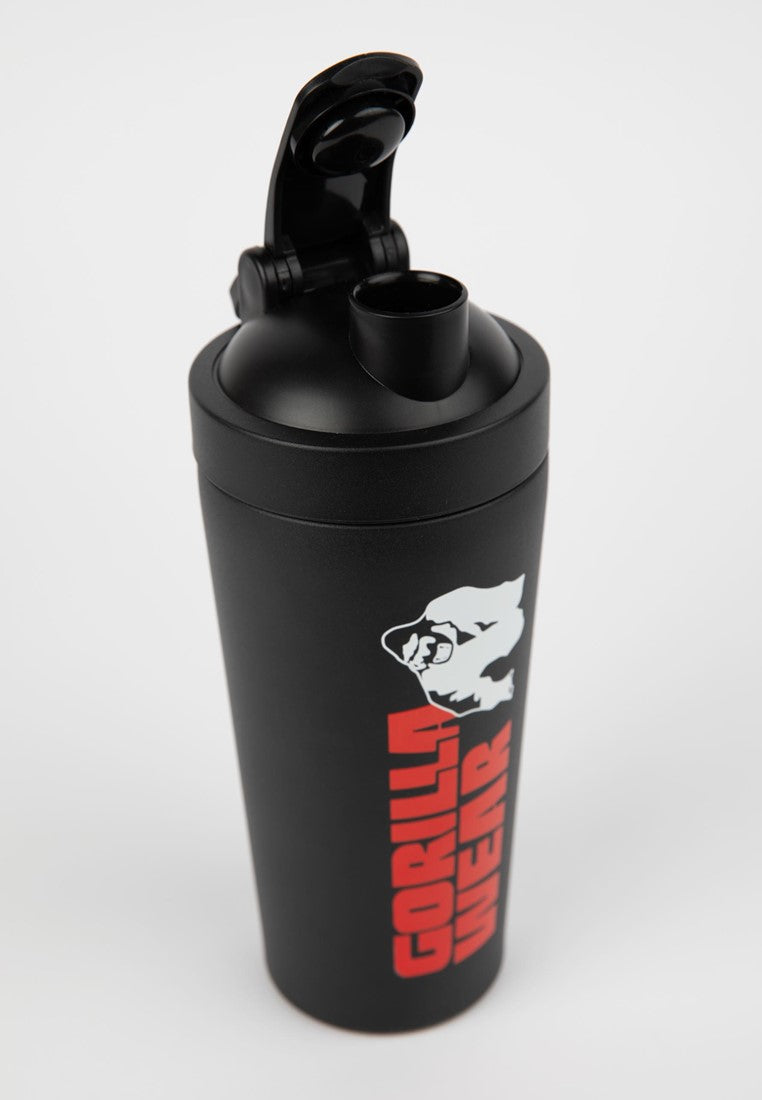 Gorilla Wear Metal Shake Beker - 740 ml - Zwart