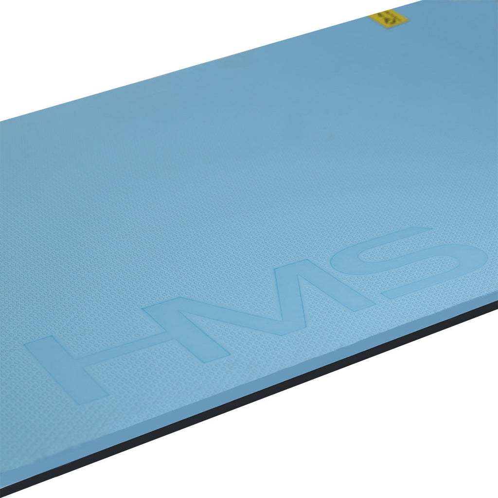 HMS Fitness Mat - Lichtblauw/Zwart - 20 mm