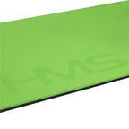 HMS Fitness Mat - Groen/Zwart - 15 mm