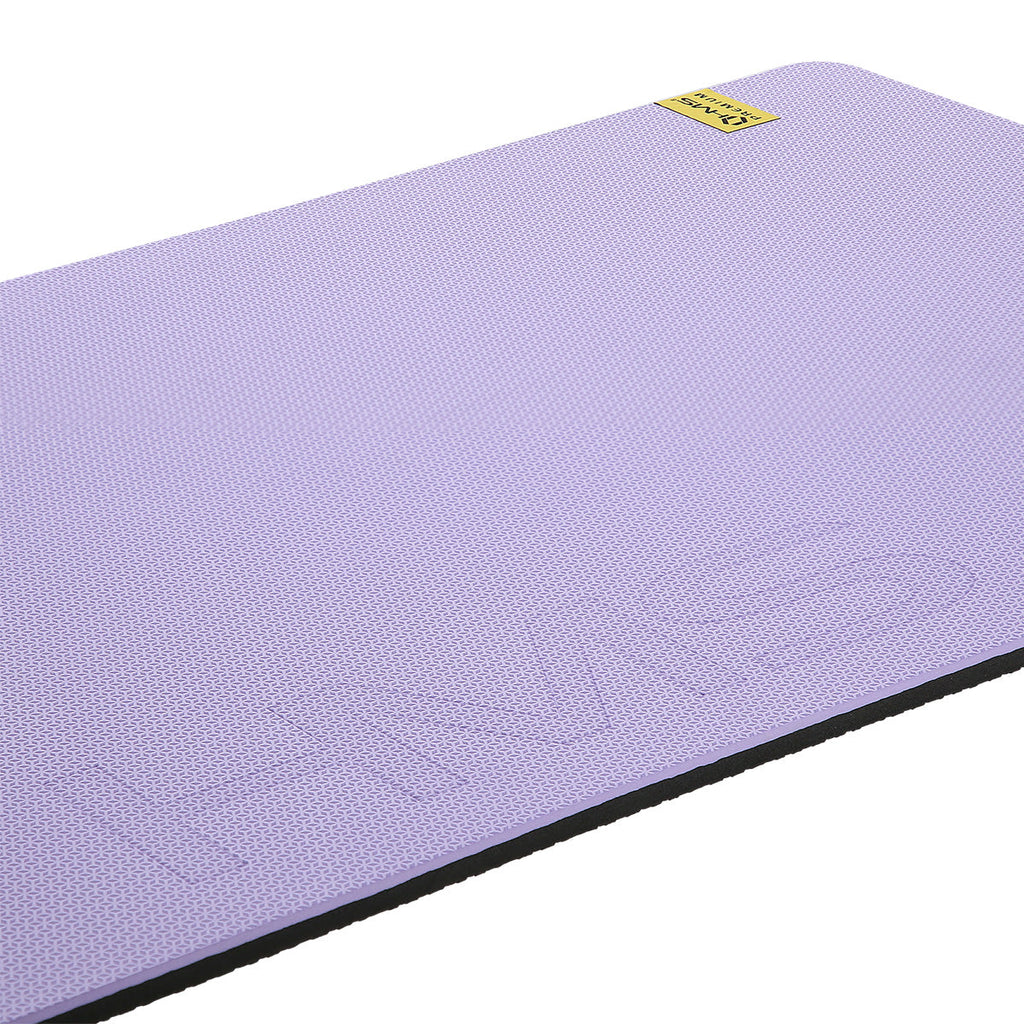 HMS Fitness Mat - Lila/Zwart - 15 mm