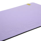 HMS Fitness Mat - Lila/Zwart - 15 mm