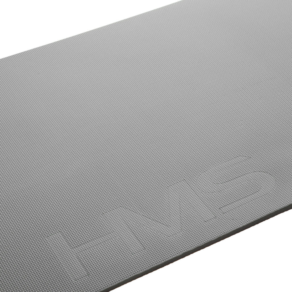 HMS Fitness Mat - Grijs/Zwart - 15 mm