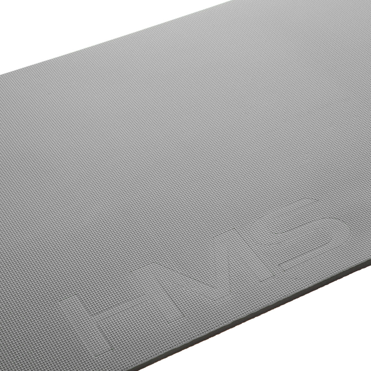 HMS Fitness Mat - Grijs/Zwart - 15 mm