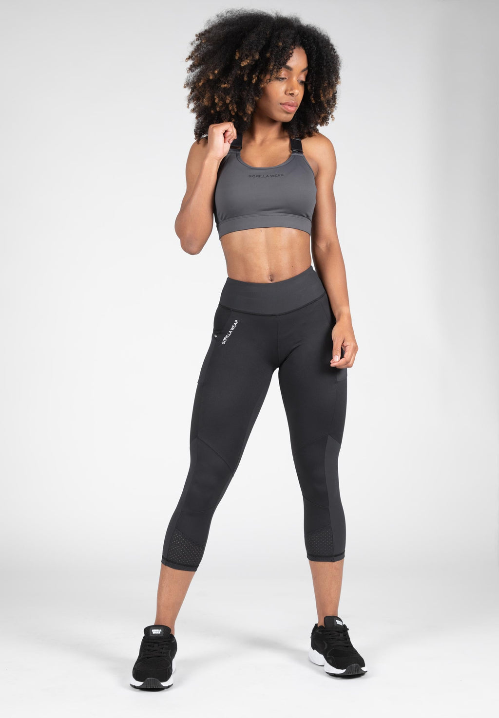 Gorilla Wear Monroe 7/8 Leggings - Zwart