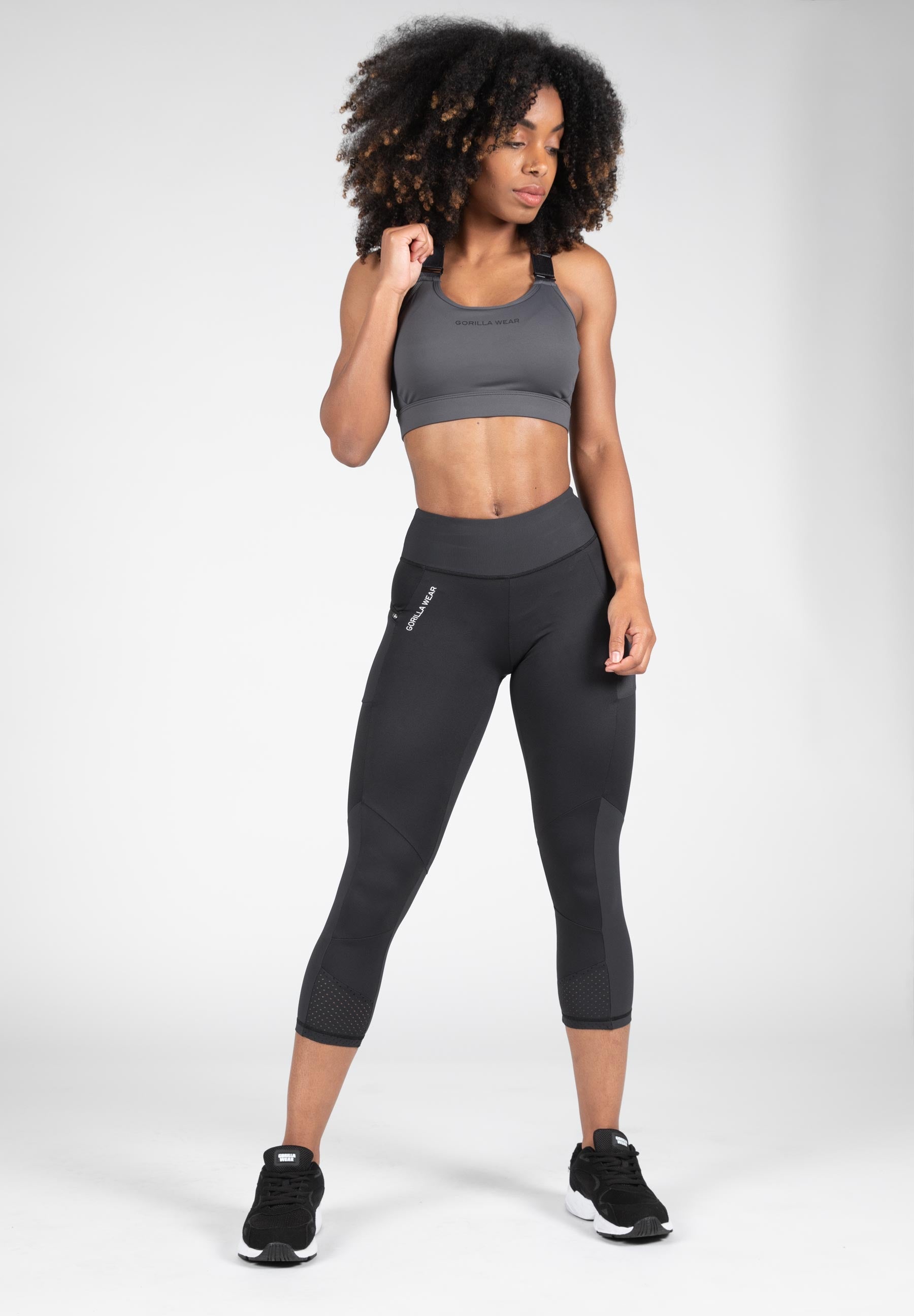 Gorilla Wear Monroe 7/8 Leggings - Zwart