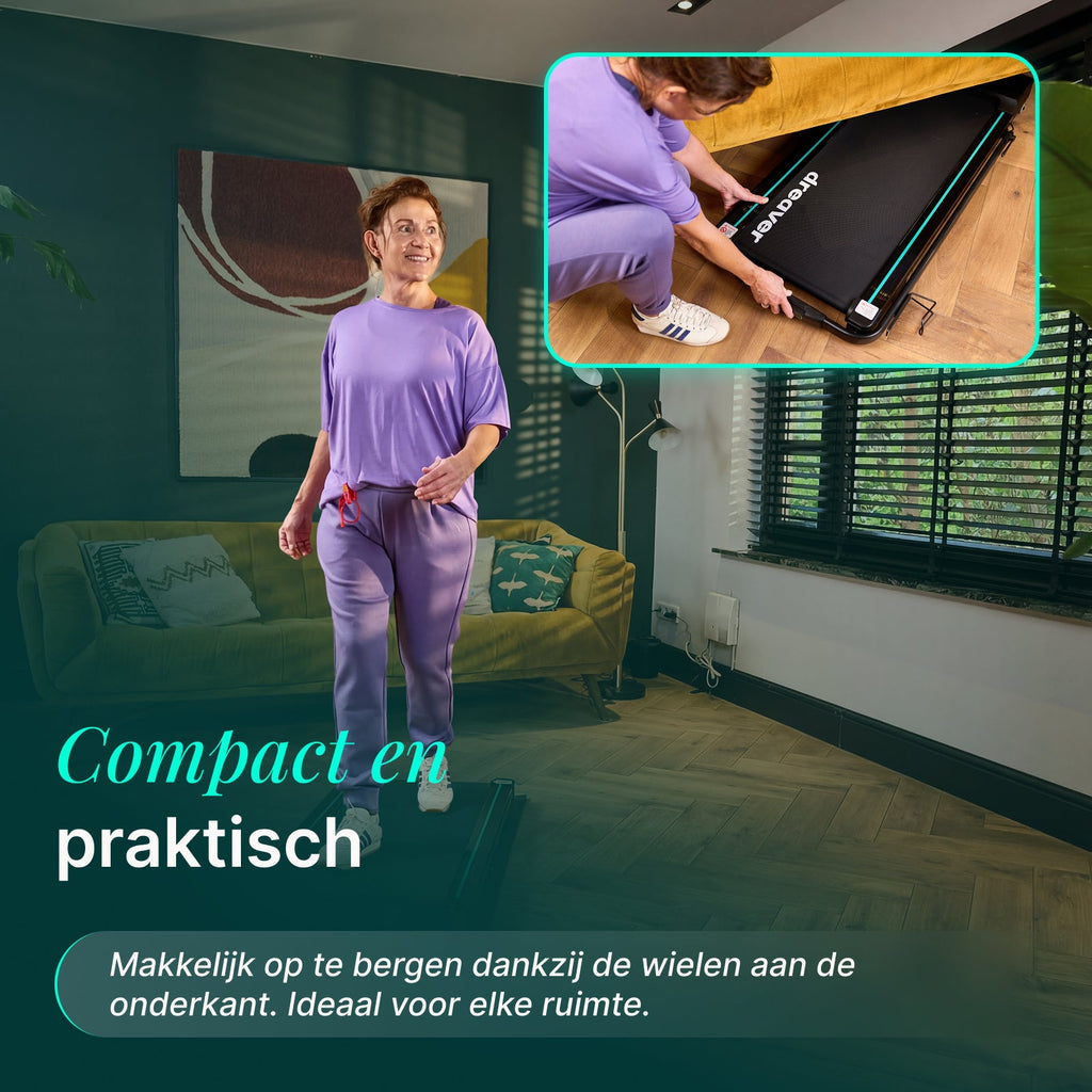 Dreaver Motion One Walkingpad - met Stappenteller