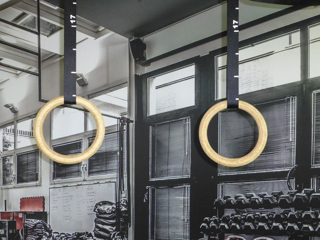 Muscle Power Houten Crossfit Ringen Set