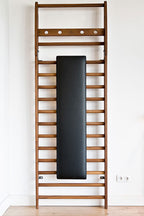 Nohrd WallBar Schuine Trainingsbank voor Wallbar - Zwart Leer