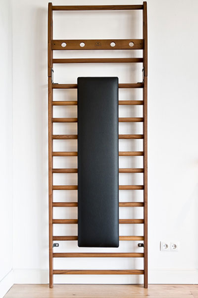 Nohrd WallBar Schuine Trainingsbank voor Wallbar - Zwart Leer