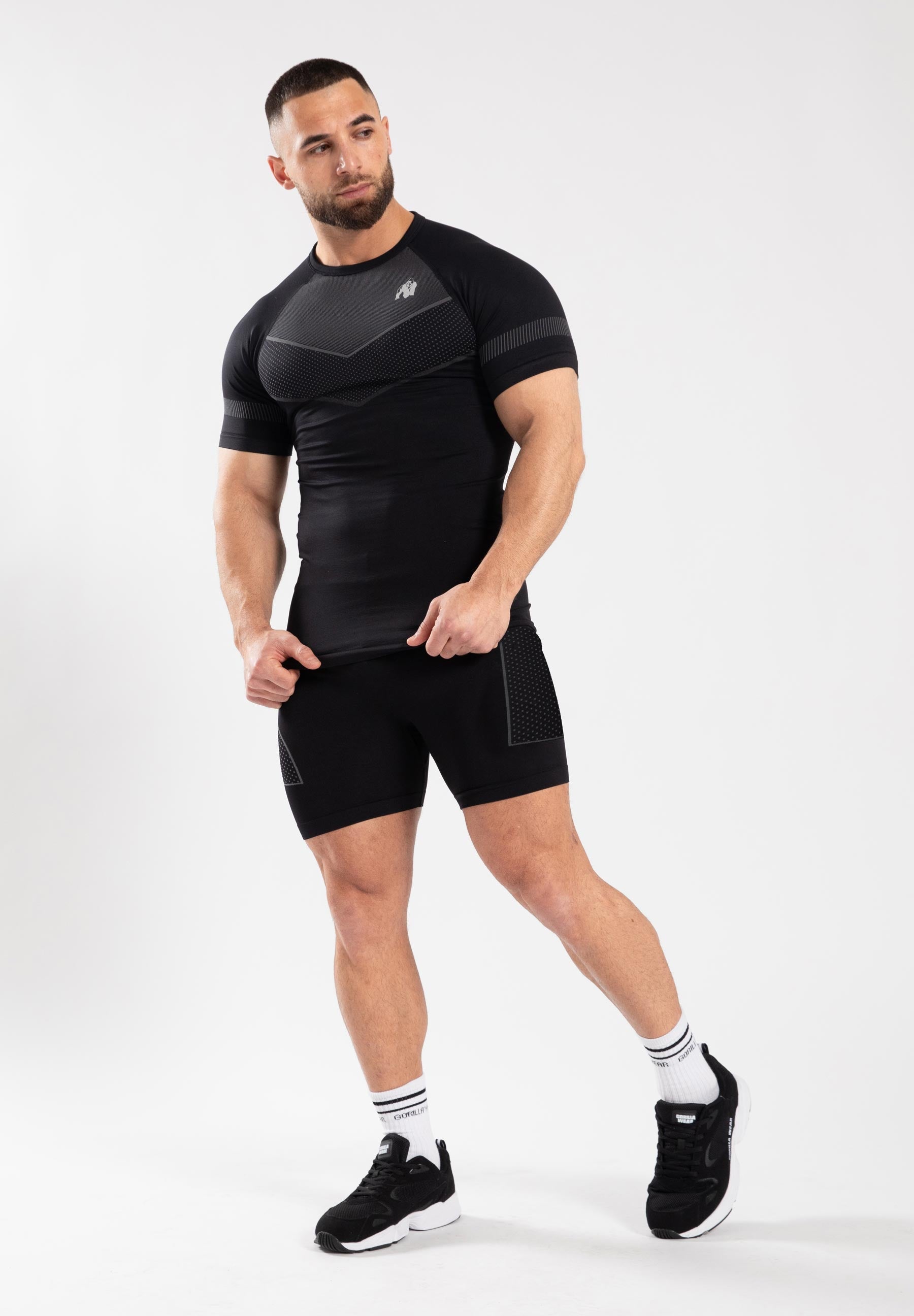 Gorilla Wear Norton Short Tights - Zwart