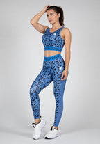 Gorilla Wear Osseo Crop Top - Blauw