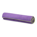 Gaiam Stay Put Yoga Handdoek - Purple