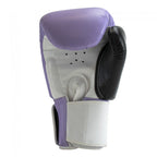 Super Pro Combat Gear Enforcer Lederen (Thai)Bokshandschoenen - Lila/Wit