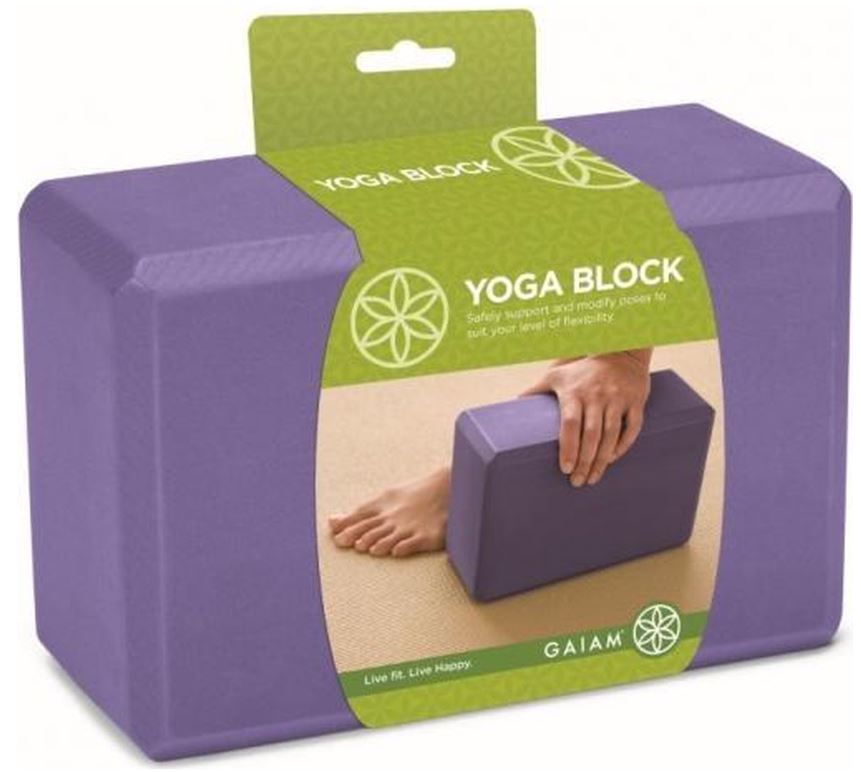 Gaiam Yoga Blok - Paars