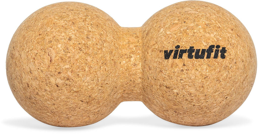 VirtuFit Premium Kurk Massage Set - 2-Delig - Ecologisch