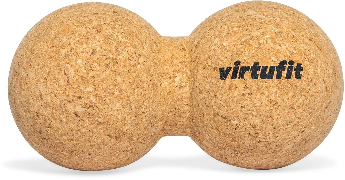 VirtuFit Premium Kurk Massage Set - 2-Delig - Ecologisch